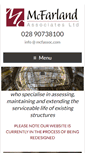 Mobile Screenshot of mcfassoc.com