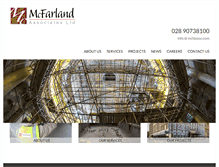 Tablet Screenshot of mcfassoc.com